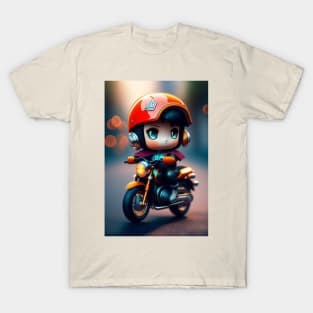 Cute Warrior-Brave and Adorable Print Art-0005 T-Shirt